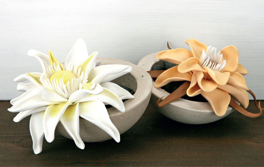 Flowers made of foam EVA #3018