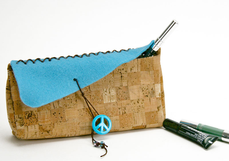 Felt and cork bag #3010