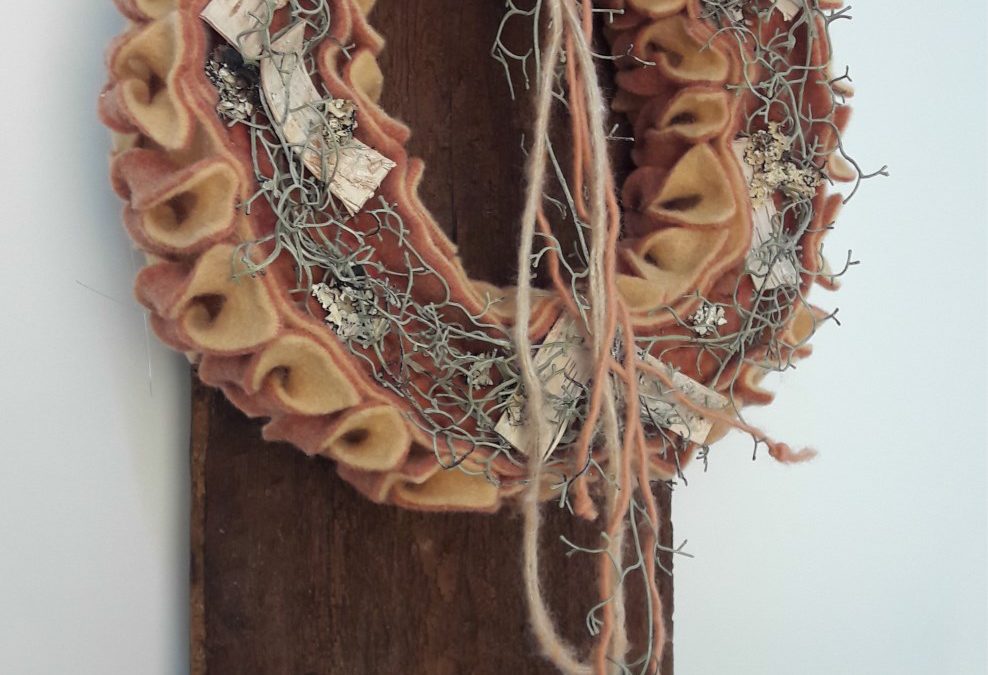 Wandschmuck aus Filz #2847