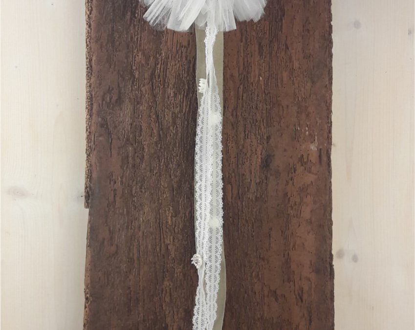 Hochzeitsdeko für Kirchenbank und Stühle #2903