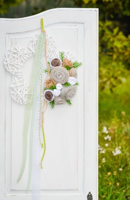 Blumiger Türschmuck #3081