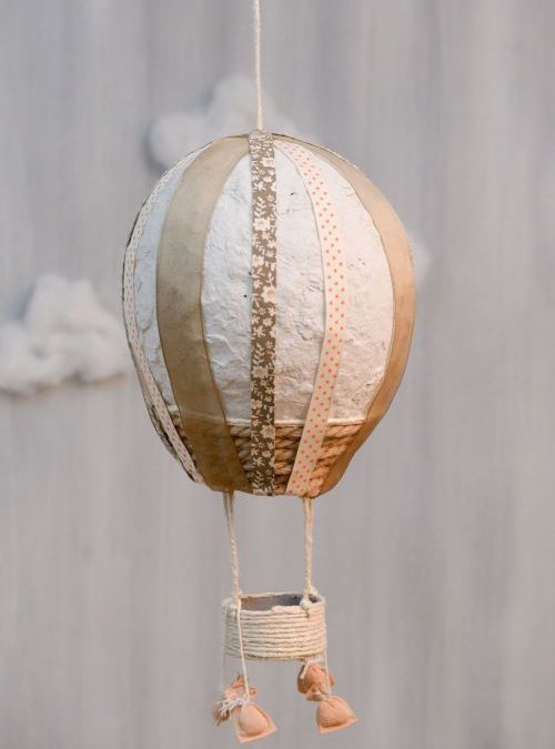 Paper-mâché balloon #3113