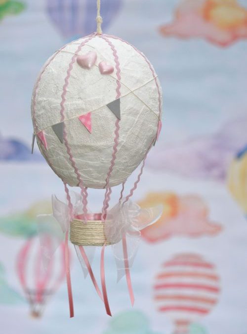 Heißluftballon – luftige Geschenksidee #3140
