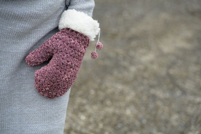 Flauschige Fäustlinge #3157