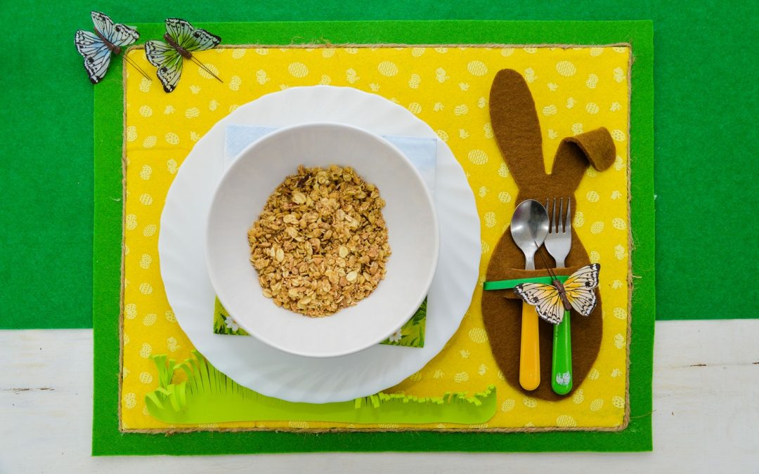 Österliches Platzset für Kinder #3174
