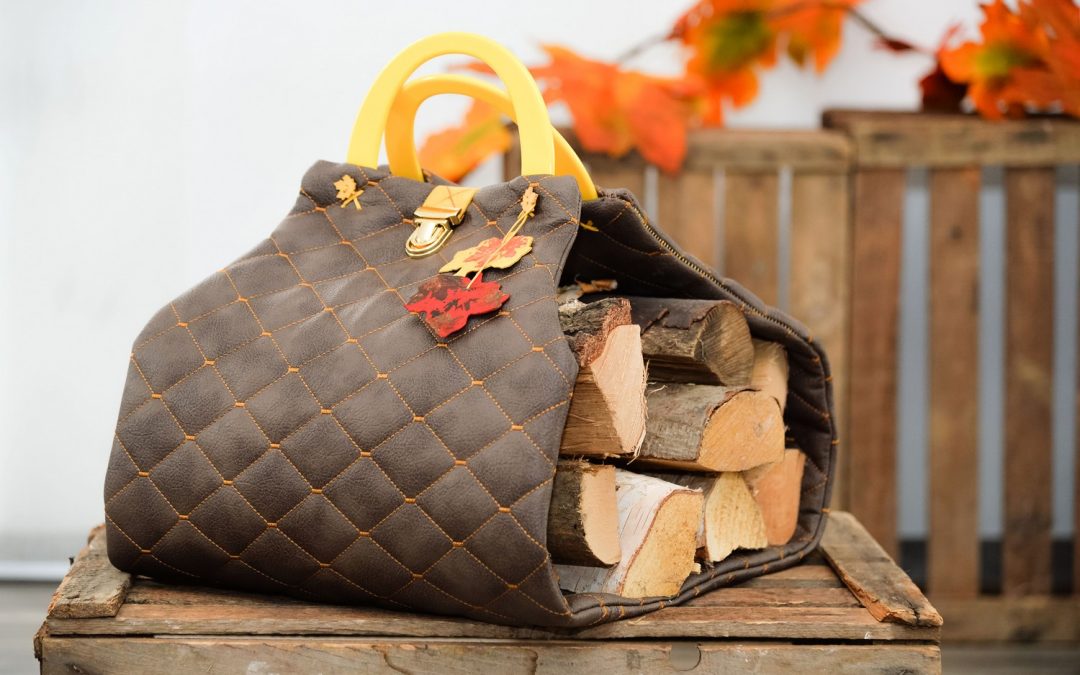 Carrier bag made of leatherette #3195