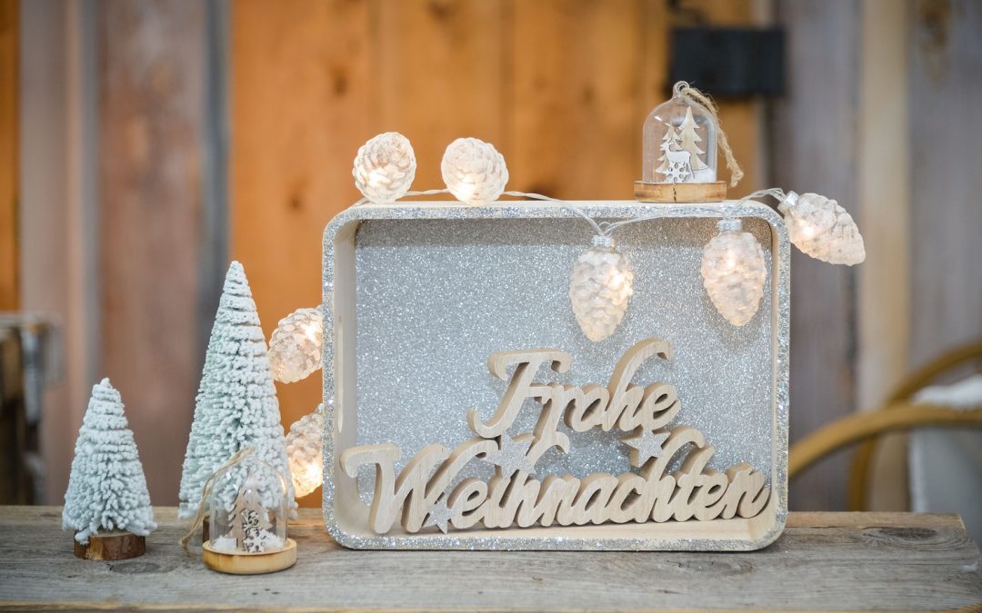 Decorative frame Happy Christmas #3203