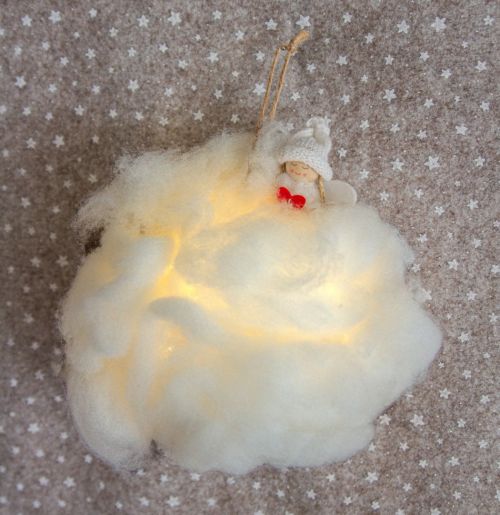 Magische Wolke mit Engel #3236