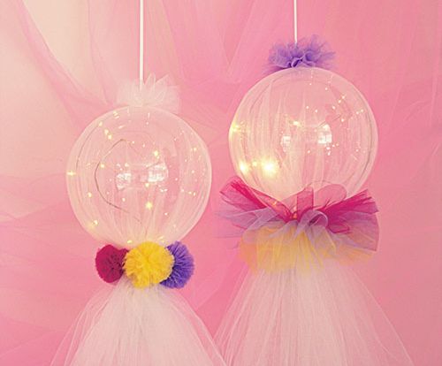 Sfere tulle luminose #3265