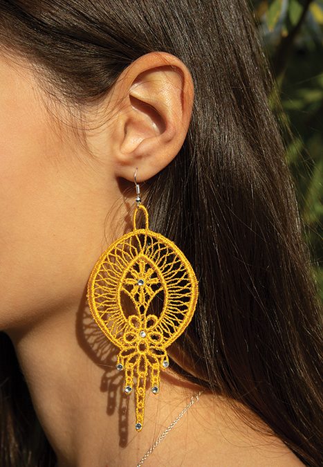 Orecchini macramé #3280