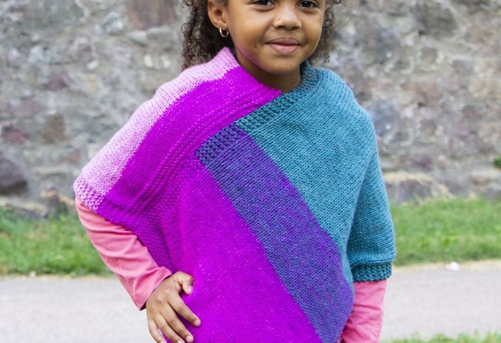 Poncho con lana Space Cake Ball #3314