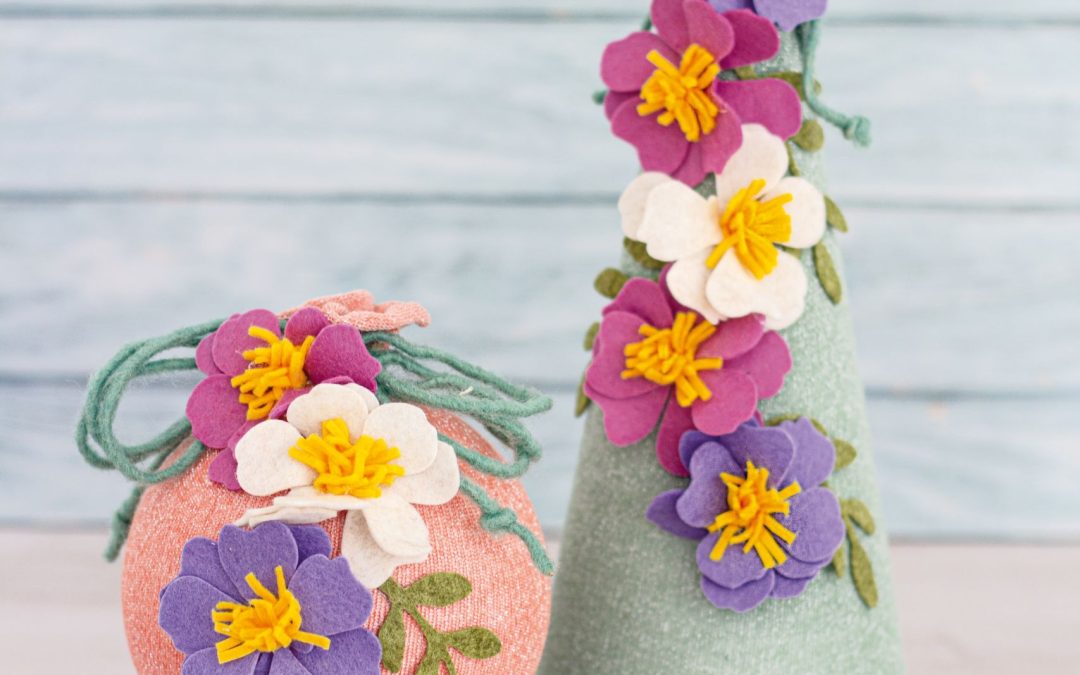 Decoration mit Glitzer Loop #3349