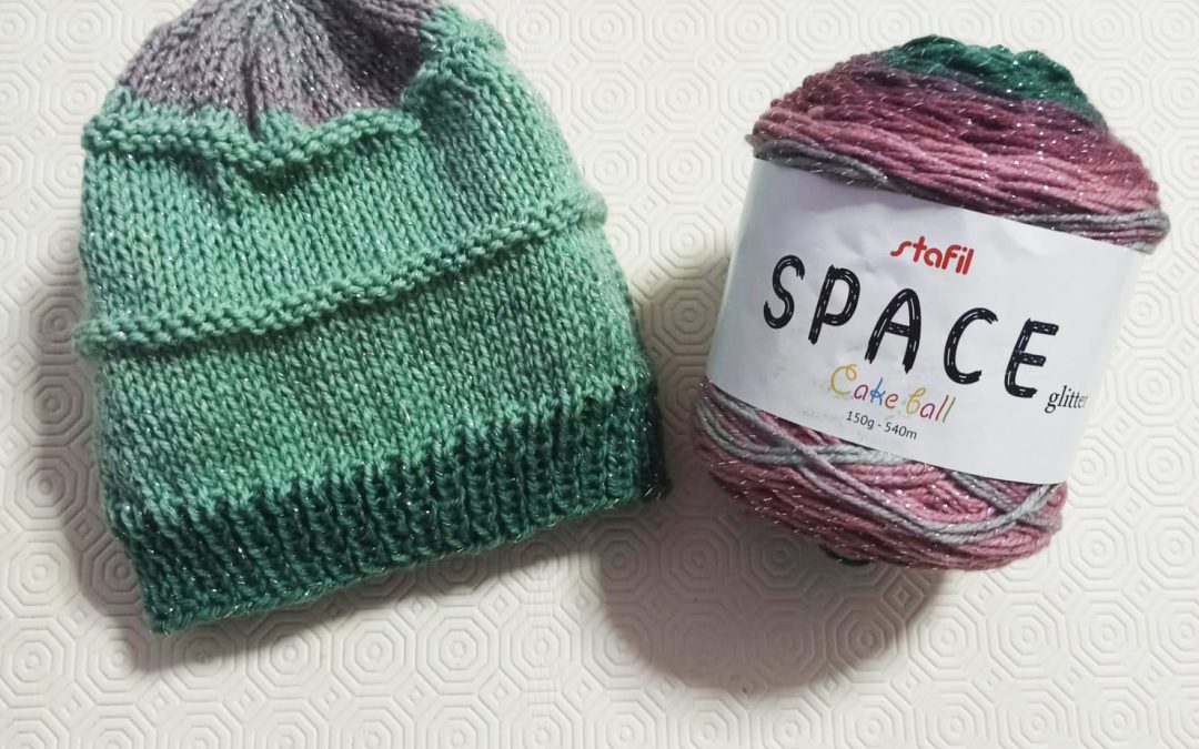 Cappello ai ferri “Space glitter” #3370