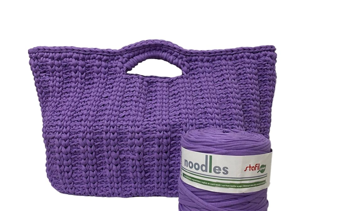 Borsa all’uncinetto con Noodles #3385