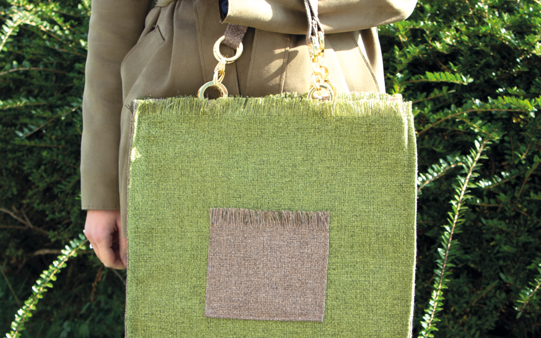 Borsa con tessuto Pisa #3473
