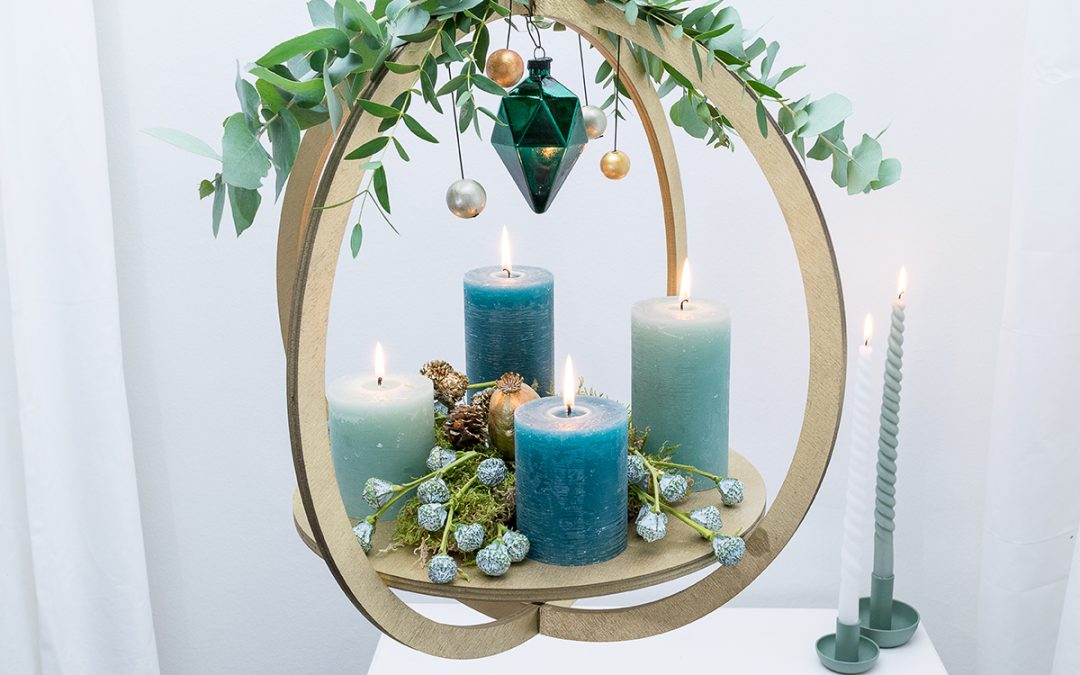 Hanging Christmas arrangement